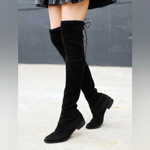 Elegant Black Over-the-Knee Boots